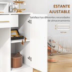 Armario interior con estante ajustable del tocador Luma