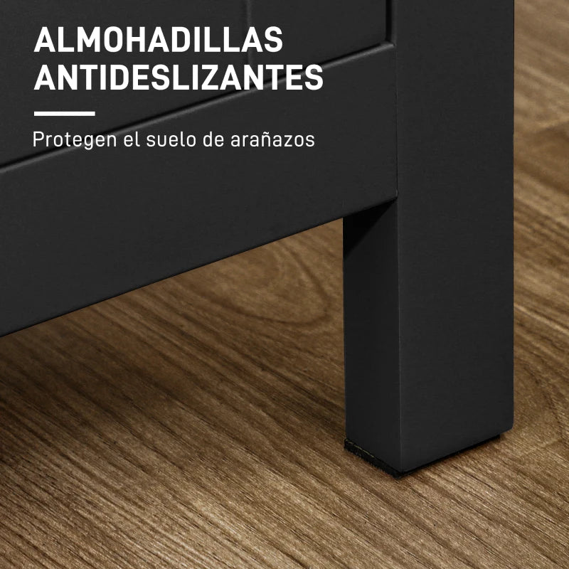 Base elevada con patas del aparador de salón Schwarzwald