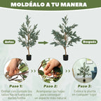 Ramas flexibles y moldeables del Árbol Verdolón