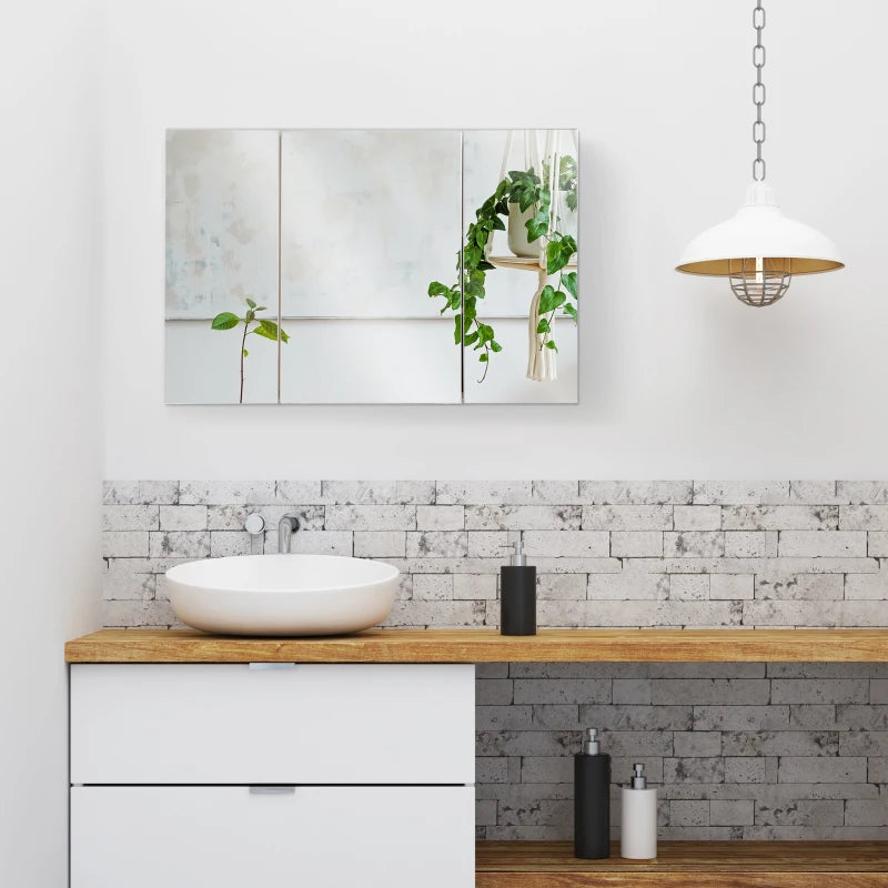 Armario Bergen colocado en un baño moderno