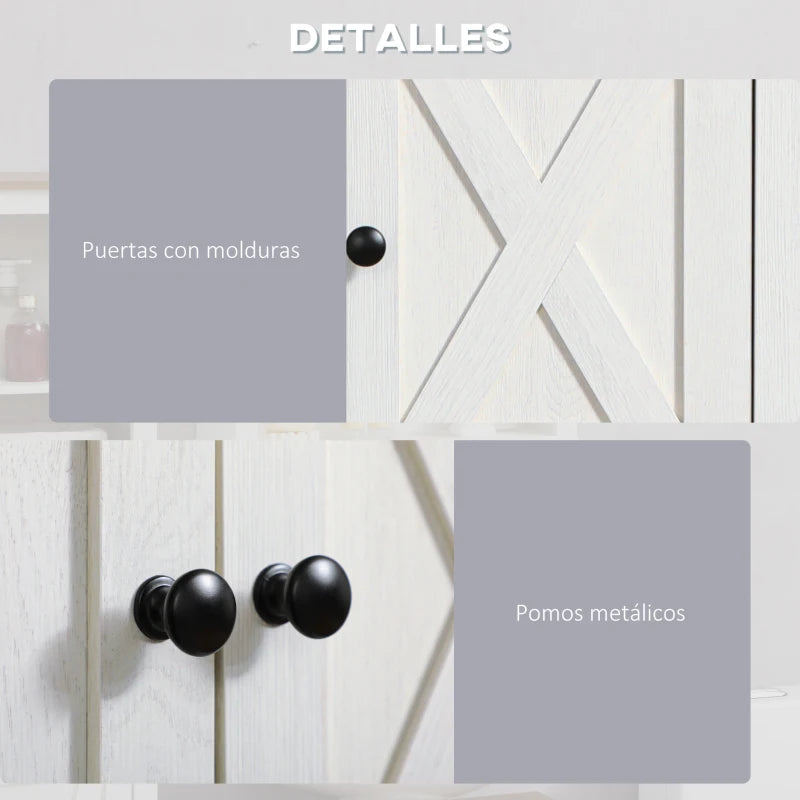 Armario cerrado de 2 puertas del armario de baño Magilla