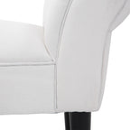 Detalle del tapizado en lona suave y confortable