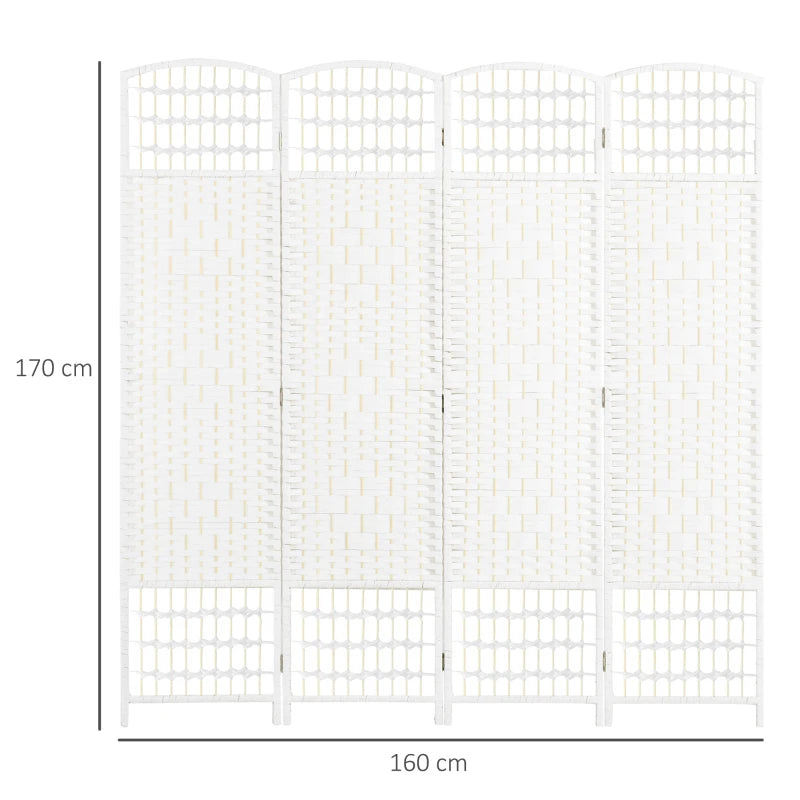  Esquema de medidas del biombo separador de 4 paneles: 160x1,5x170 cm