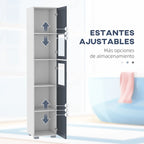 Estantes interiores ajustables para adaptar el almacenamiento