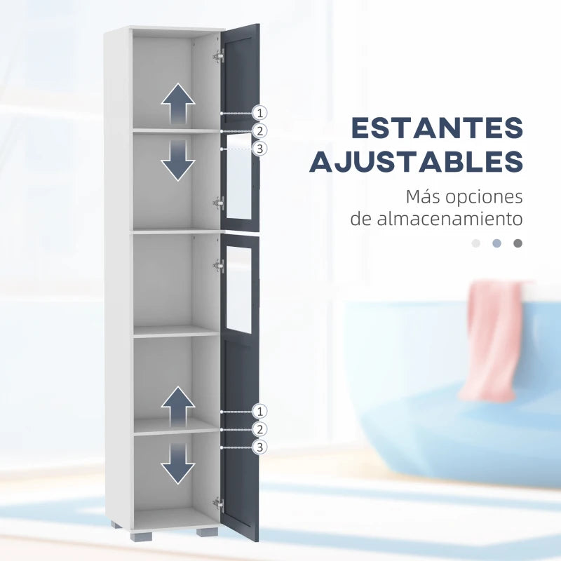 Estantes interiores ajustables para adaptar el almacenamiento