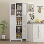 Columna de baño Elba instalada en un baño de estilo moderno