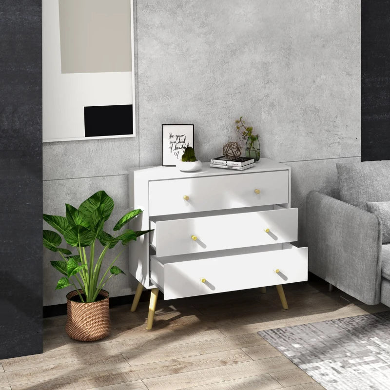Cómoda Aria colocada en un salón de estilo nórdico