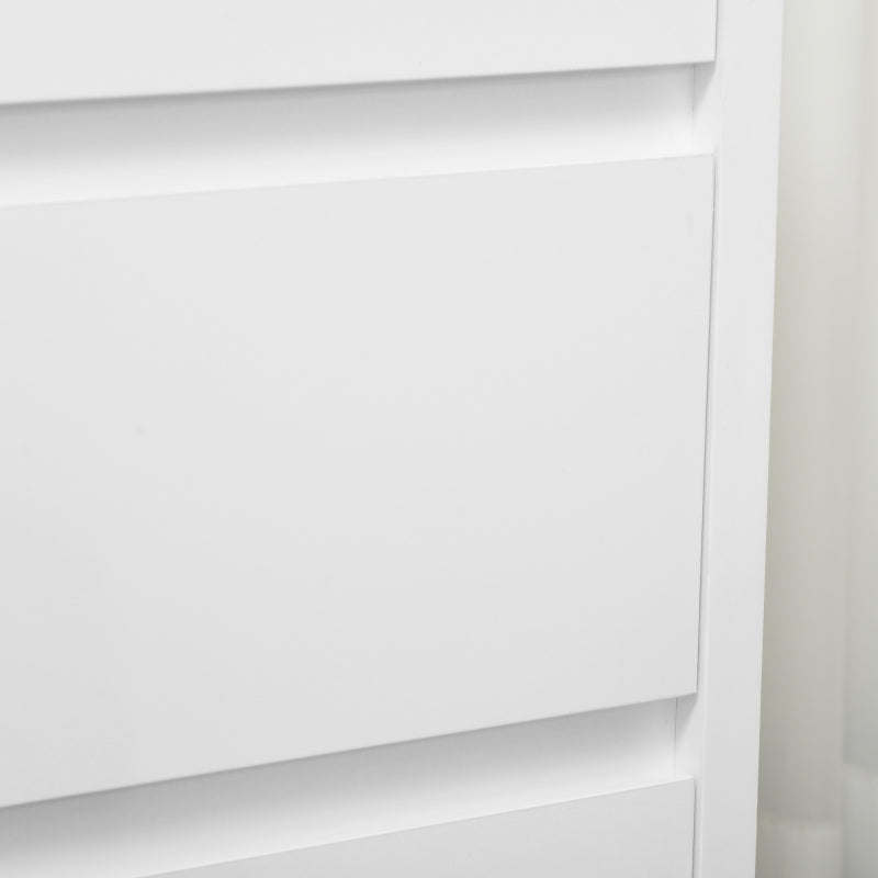 Detalle del acabado laminado y las líneas limpias sin tiradores