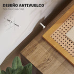 Sistema antivuelco de fijación a pared de la consola Bohemia