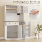 Estantes interiores ajustables de la despensa Beaune