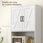 Puertas tipo granero de la despensa Tenby con paneles efecto madera