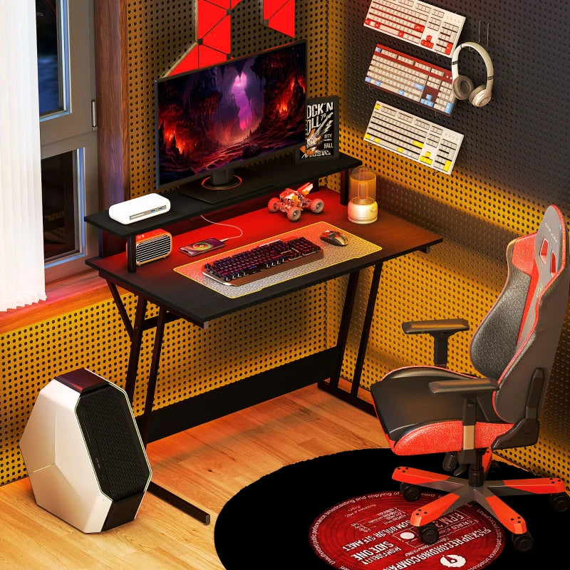 Tira LED RGB del escritorio Kiel mostrando distintos colores