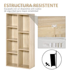 Sistema antivuelco de la Estantería Trapisonda fijado a la pared