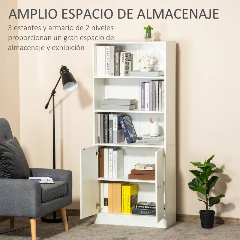 Estantes abiertos de la Estantería Trasgo para libros y objetos decorativos