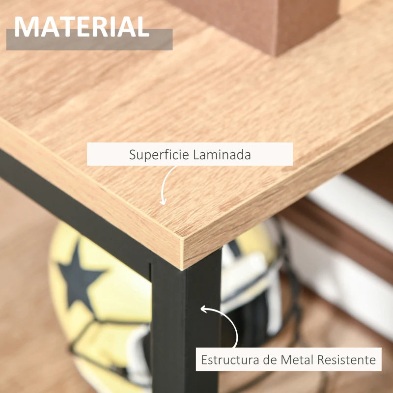 Encimera superior de la estantería Umea con objetos decorativos