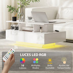 Mando a distancia de la mesa de centro Glowl para cambiar el color de la luz LED