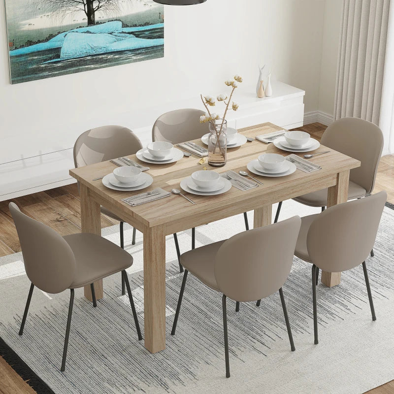  Mesa de comedor Tischero integrada en un comedor familiar acogedor