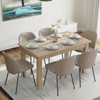  Mesa de comedor Tischero integrada en un comedor familiar acogedor