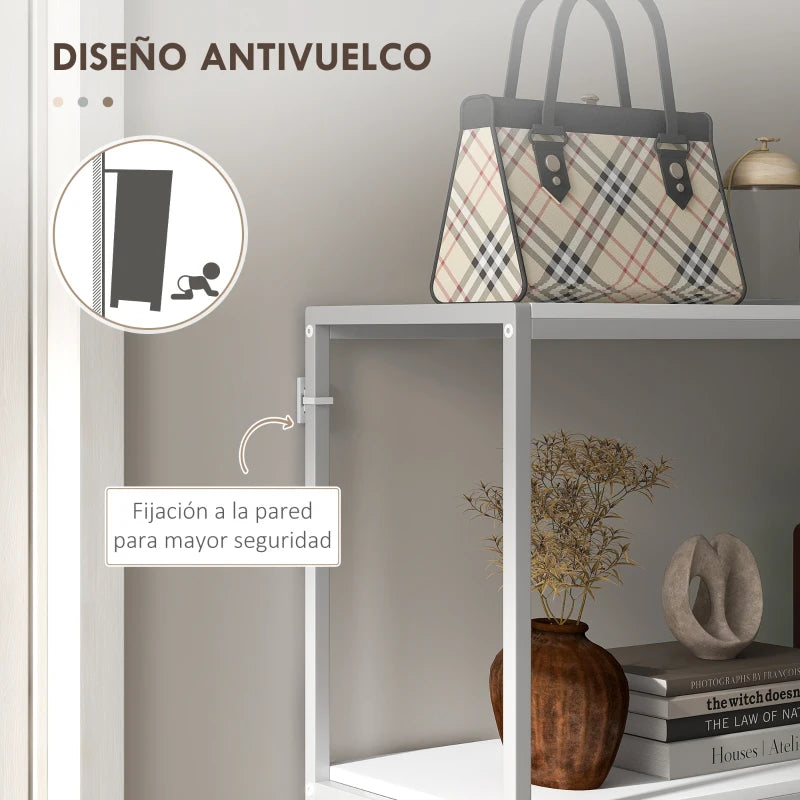 Sistema de anclaje antivuelco de la consola Aurora fijado a la pared