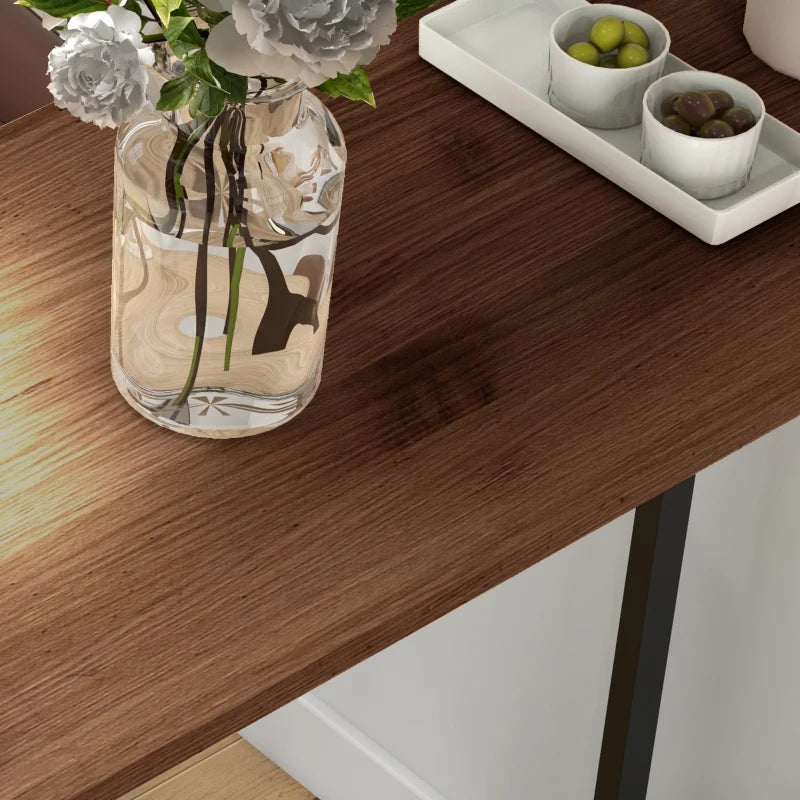 Encimera de melamina efecto madera de la mesa alta Detroit