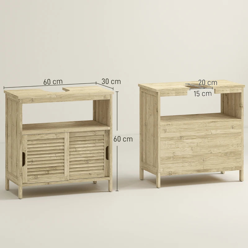 Diagrama de medidas del mueble bajo lavabo Durbuy en centímetros