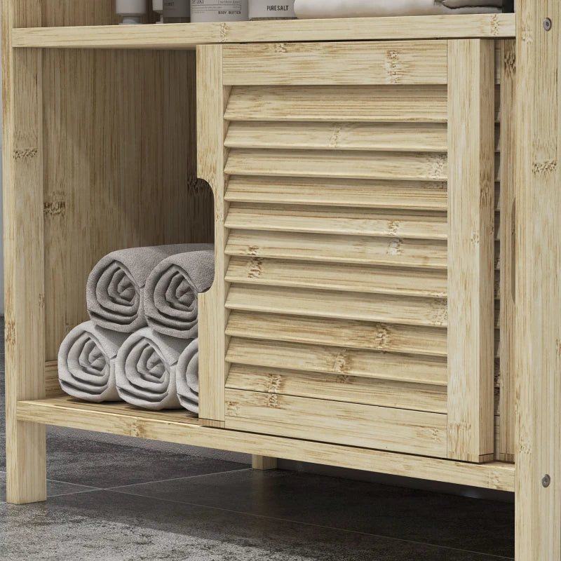 Puertas correderas de lamas del mueble bajo lavabo Durbuy