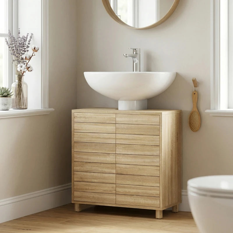 Patas con almohadillas de fieltro del mueble lavabo Helsinki
