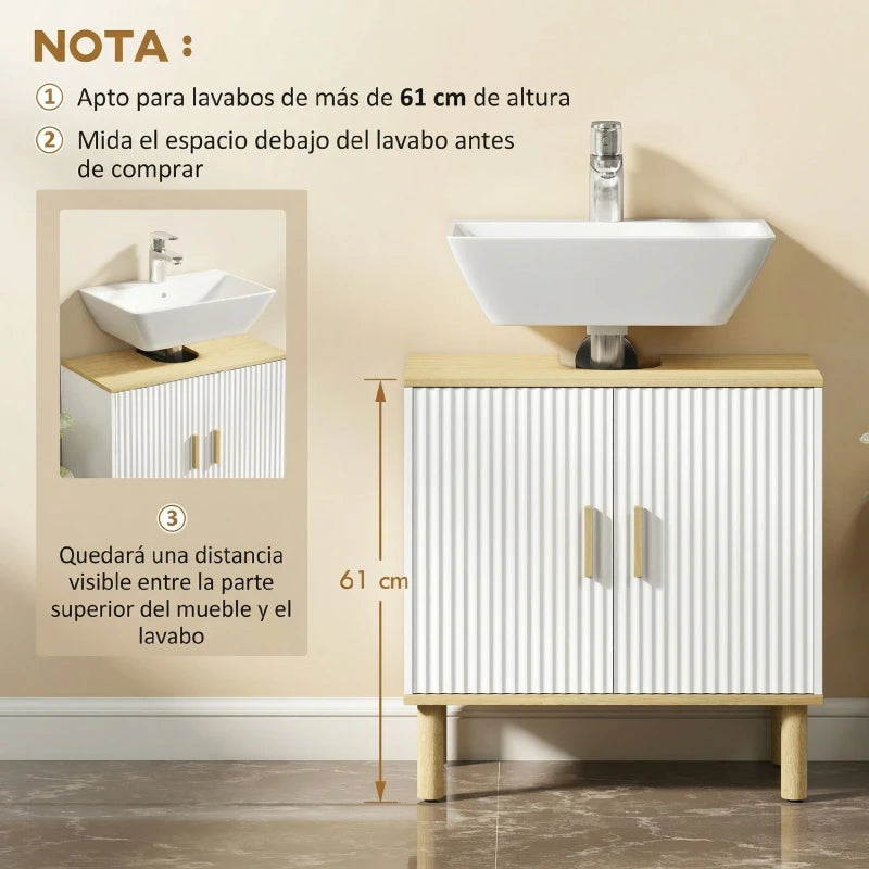 Interior del mueble Riveaux con estante ajustable