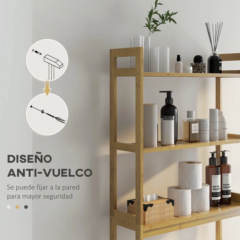 Sistema antivuelco para fijar el mueble a la pared con seguridad