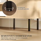 Base elevada con patas ajustables del mueble de TV