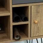 Estantes abiertos del mueble de TV para colocar decoración y dispositivos