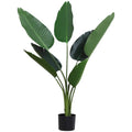 Palma Garrulona artificial de 120 cm con maceta