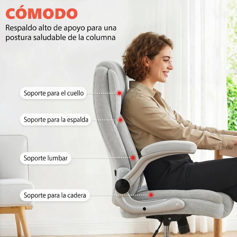 Respaldo alto acolchado de la silla de oficina Bath