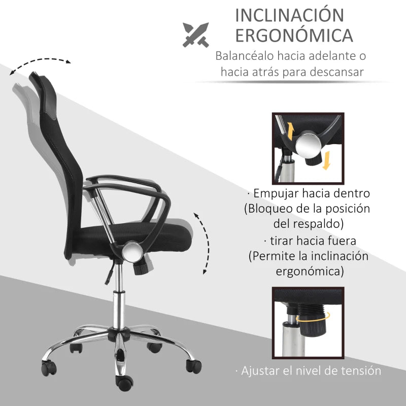 Mecanismo basculante de la silla de oficina para reclinarse