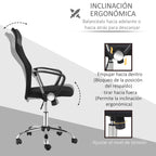 Mecanismo basculante de la silla de oficina para reclinarse
