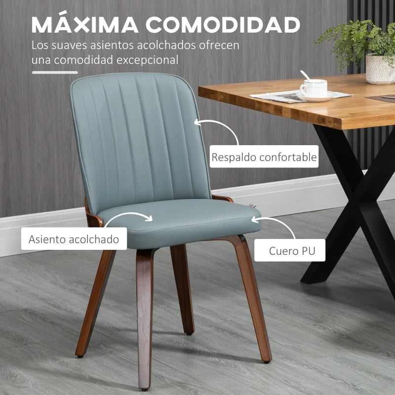 Detalle del asiento acolchado tapizado en cuero sintético gris