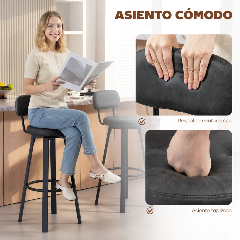 Asiento redondo acolchado del taburete Bremen