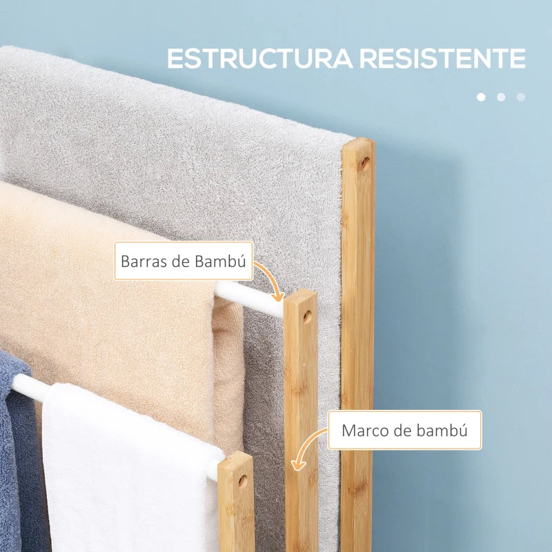 Base de apoyo del toallero de pie independiente y estable