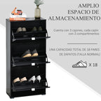 Zapatero Isolde con capacidad para 18 pares