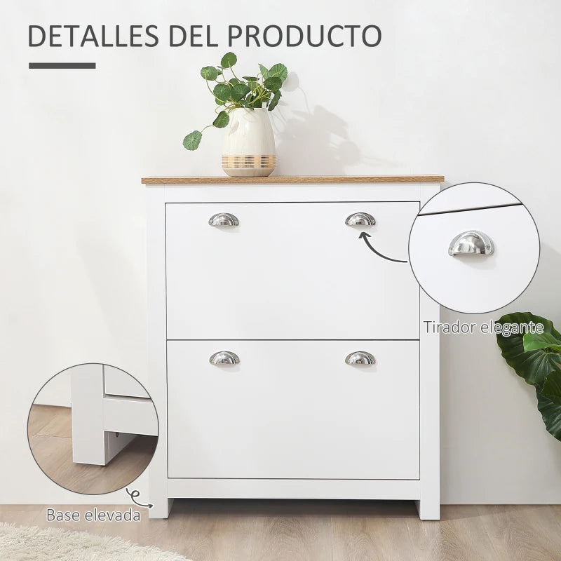 Detalle del tirador metálico de concha
