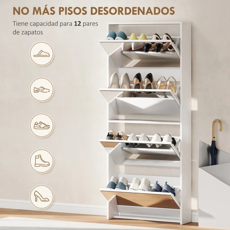 Zapatero Solenne con capacidad para 12 pares de zapatos