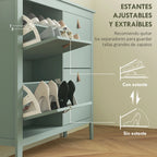 Divisores ajustables de dos niveles del zapatero Wakaba